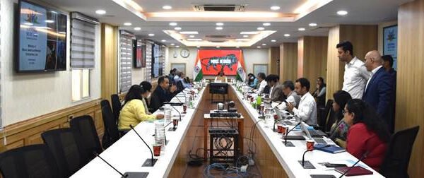 Shri Narayan Rane chairs 5th meeting of High Powered Monitoring Committee (HPMC) under National SC-ST Hub scheme