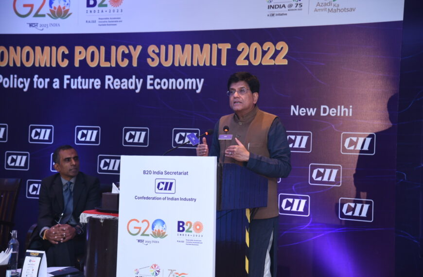 Global competition will help India innovate and grow fast and achieve the goal of Atmanirbhar bharat: Shri Piyush Goyal