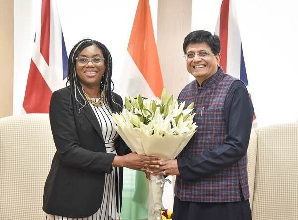 Shri Piyush Goyal meets UK’s Secretary of State, Ms. Kemi Badenoch to discuss India-UK FTA negotiations