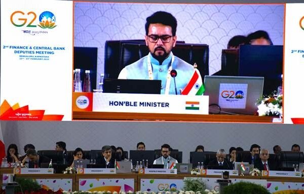 Union I&B Minister Shri Anurag Thakur addresses inaugural session of 2nd Finance and Central Bank Deputies (FCBD) Meeting in Bengaluru