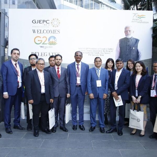 G20 Trade & Investment Working Group Visits the Bharat Diamond Bourse, the Diamond Centre of the World