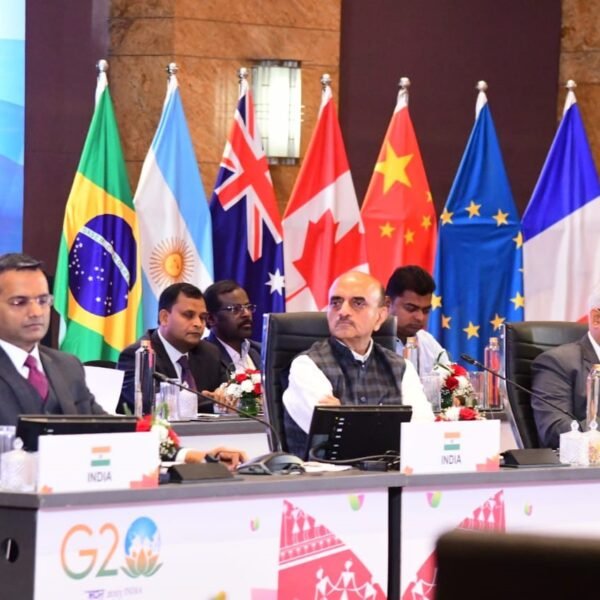 MoS (Finance) Dr. Bhagwat Kishanrao Karad inaugurates the first G-20 Trade and Investment Working Group (TIWG) Meeting in Mumbai