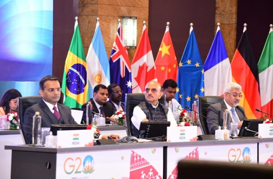 MoS (Finance) Dr. Bhagwat Kishanrao Karad inaugurates the first G-20 Trade and Investment Working Group (TIWG) Meeting in Mumbai
