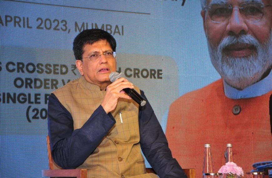 PM Modi’s leadership turns India into the world’s 3rd largest startup ecosystem: Sh. Piyush Goyal