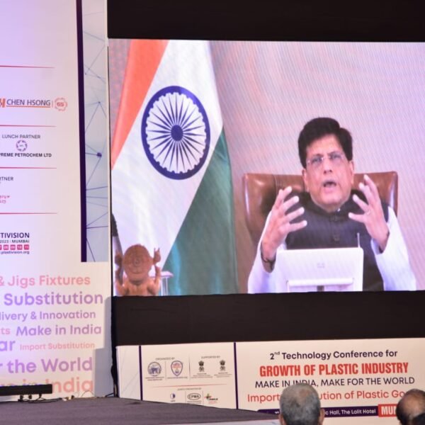 The contribution of the plastic sector in making India a developed nation will be unparalleled and invaluable