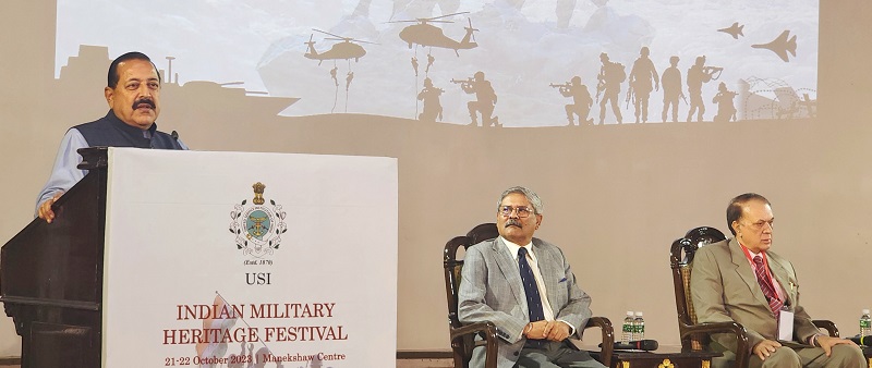 Bharat today is armed with state-of-the-art technology in the Defence sector, says Union Minister Dr Jitendra Singh