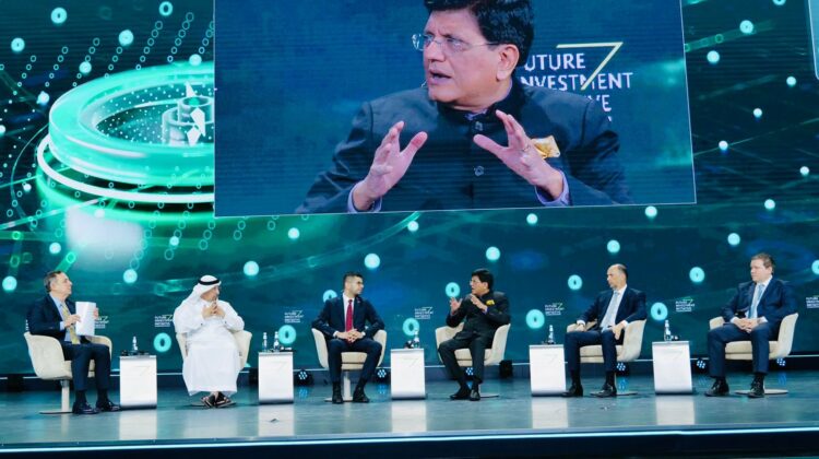 Union Minister of Commerce and Industry Shri Piyush Goyal attends 7th Future Investment Initiative in Riyadh, Saudi Arabia