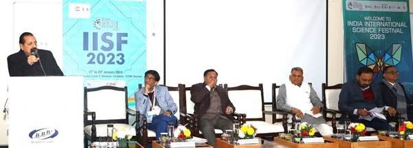 Dr Jitendra Singh presided over the State Science Ministers Summit as part of the IISF-2023 in Faridabad