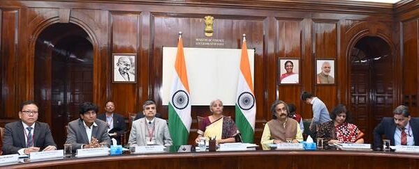 Finance Minister also releases three souvenir coins, available for purchase from the SPMCIL website