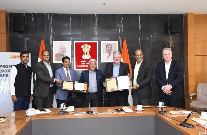 MoU signing between DGFT and DHL