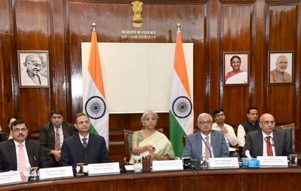 Union Minister for Finance and Corporate Affairs Smt. Nirmala Sitharaman virtually launches seven infrastructure projects