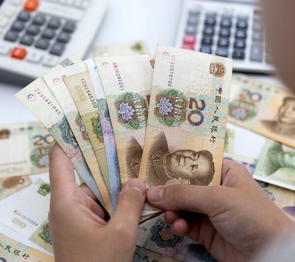 Cash is leaving China again, pressuring yuan