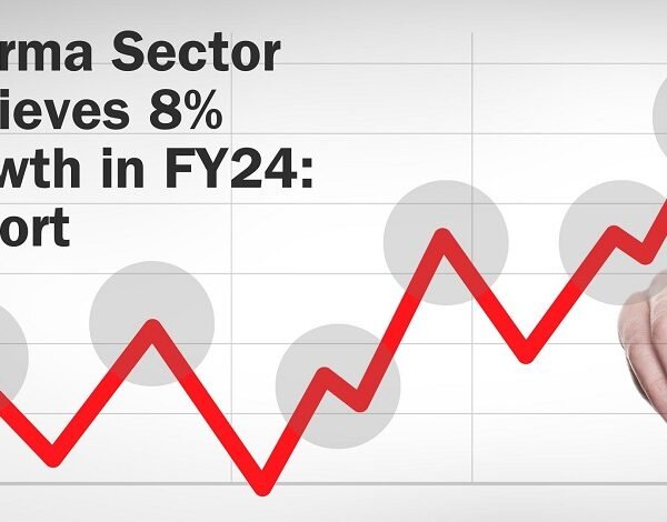 Pharma Sector Achieves 8% Growth in FY24: Report