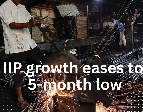 IIP growth eases to 5-month low of 4.2% in June