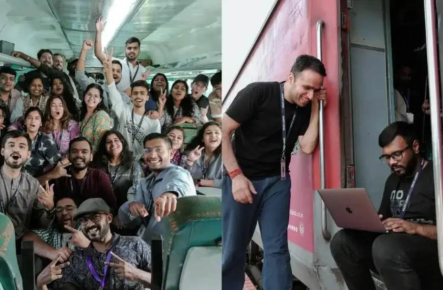 This Unique Train in India Runs Only Once a Year & Covers 8,000 Kms. to Inspire Young Leaders