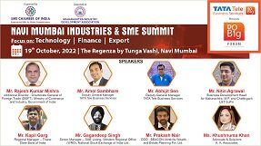 NAVI MUMBAI INDUSTRIES & SME SUMMIT - 19 - 10 - 2022
